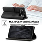 For Google Pixel 8 Pro LC.IMEEKE Calf Texture Horizontal Flip Leather Case(Black)