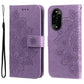 Seven-petal Flowers Embossing Leather Phone Case, For Huawei Enjoy 80, For Huawei nova 13 Pro, For Huawei nova 13 / nova 12, For Huawei Enjoy 70 Pro