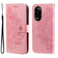 Seven-petal Flowers Embossing Leather Phone Case, For Huawei Enjoy 80, For Huawei nova 13 Pro, For Huawei nova 13 / nova 12, For Huawei Enjoy 70 Pro
