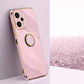 XINLI Straight Edge 6D Electroplate TPU Phone Case with Ring Holder, For Xiaomi Redmi Note 12S 4G, For Xiaomi Redmi Note 12 Pro 4G, For Xiaomi Redmi Note 12 Turbo