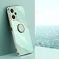 XINLI Straight Edge 6D Electroplate TPU Phone Case with Ring Holder, For Xiaomi Redmi Note 12S 4G, For Xiaomi Redmi Note 12 Pro 4G, For Xiaomi Redmi Note 12 Turbo