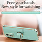 XINLI Straight Edge 6D Electroplate TPU Phone Case with Ring Holder, For Xiaomi Redmi Note 12S 4G, For Xiaomi Redmi Note 12 Pro 4G, For Xiaomi Redmi Note 12 Turbo