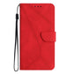 Stitching Embossed Leather Phone Case, For Sony Xperia 10 V