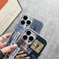 For iPhone 11 Dual-side IMD Astronaut Frosted Phone Case(Blue Grey)