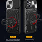 CD Texture Sliding Camshield Magnetic Holder Phone Case, For iPhone 15, For iPhone 14 Plus, For iPhone 14, For iPhone 14 Pro