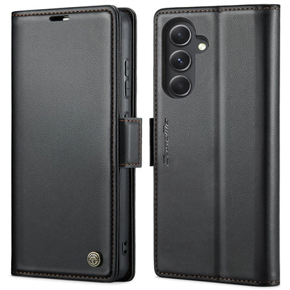 CaseMe 023 Butterfly Buckle Litchi Texture RFID Anti-theft Leather Phone Case, For Samsung Galaxy S23 FE 5G, For Samsung Galaxy A24 4G, For Samsung Galaxy A14 4G/5G, For Samsung Galaxy A34 5G