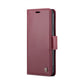 For iPhone 11 CaseMe 023 Butterfly Buckle Litchi Texture RFID Anti-theft Leather Phone Case(Wine Red)