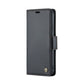 For iPhone XR CaseMe 023 Butterfly Buckle Litchi Texture RFID Anti-theft Leather Phone Case(Black)
