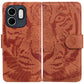 Tiger Embossing Pattern Flip Leather Phone Case, For Infinix Note 50 Pro+, For Infinix Note 50 4G / Note 50 Pro 4G, For Infinix Hot 50 Pro 4G, For Infinix Hot 50i / Smart 9