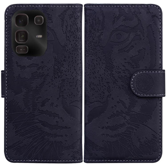 Tiger Embossing Pattern Flip Leather Phone Case, For Infinix Note 50 Pro+, For Infinix Note 50 4G / Note 50 Pro 4G, For Infinix Hot 50 Pro 4G, For Infinix Hot 50i / Smart 9