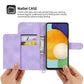 For Huawei Pura 70 Pro / Pura 70 Pro+ Skin-feel Flowers Embossed Wallet Leather Phone Case(Purple)