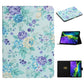Flower Pattern Horizontal Flip Leather Case with Card Slots & Holder, For iPad 5, For iPad 10.2, For iPad Pro 10.5 inch, For iPad Pro 11 2020