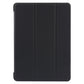 For iPad 9.7 2018 & 2017 / Air / Air2 GEBEI 3-folding Holder Shockproof Flip Leather Tablet Case(Black)