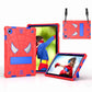 Spider Texture Silicone Hybrid PC Tablet Case with Shoulder Strap, For Samsung Galaxy Tab A8 10.5 2021, For Samsung Galaxy Tab S6 Lite P610