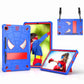 Spider Texture Silicone Hybrid PC Tablet Case with Shoulder Strap, For Samsung Galaxy Tab A8 10.5 2021, For Samsung Galaxy Tab S6 Lite P610