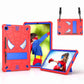 Spider Texture Silicone Hybrid PC Tablet Case with Shoulder Strap, For Samsung Galaxy Tab A8 10.5 2021, For Samsung Galaxy Tab S6 Lite P610