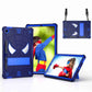 Spider Texture Silicone Hybrid PC Tablet Case with Shoulder Strap, For Samsung Galaxy Tab A8 10.5 2021, For Samsung Galaxy Tab S6 Lite P610