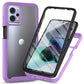 Starry Sky Full Body Hybrid Shockproof Phone Case with PET Film, For Motorola Moto G13 / G23, For Motorola Moto G53