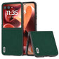ABEEL Cross Texture Genuine Leather Phone Case, For Motorola Razr 60 Ultra, For Motorola Razr 40, For Motorola Razr 40 Ultra