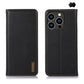 KHAZNEH Nappa Top Layer Cowhide Leather Phone Case, For iPhone 17 Pro Max, For iPhone 17 Pro, For iPhone 17, For iPhone Air, For iPhone 16e, For iPhone 16 Pro Max