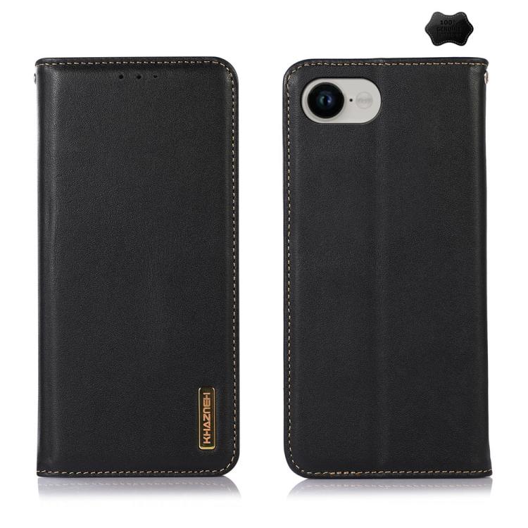 KHAZNEH Nappa Top Layer Cowhide Leather Phone Case, For iPhone 17 Pro Max, For iPhone 17 Pro, For iPhone 17, For iPhone Air, For iPhone 16e, For iPhone 16 Pro Max