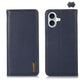 KHAZNEH Nappa Top Layer Cowhide Leather Phone Case, For iPhone 17 Pro Max, For iPhone 17 Pro, For iPhone 17, For iPhone Air, For iPhone 16e, For iPhone 16 Pro Max