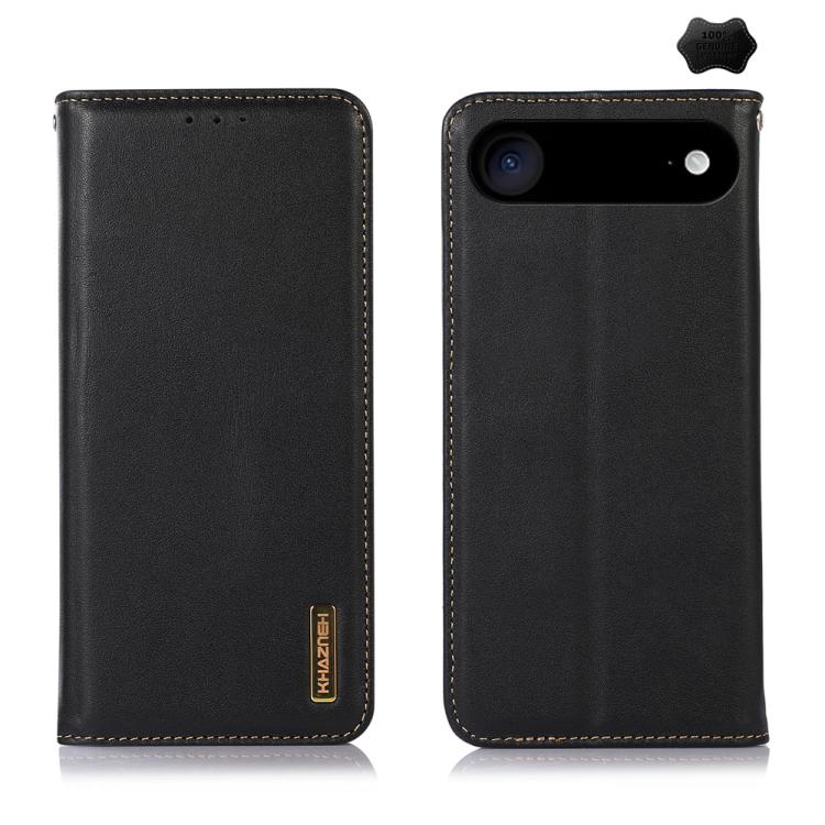 KHAZNEH Nappa Top Layer Cowhide Leather Phone Case, For iPhone 17 Pro Max, For iPhone 17 Pro, For iPhone 17, For iPhone Air, For iPhone 16e, For iPhone 16 Pro Max