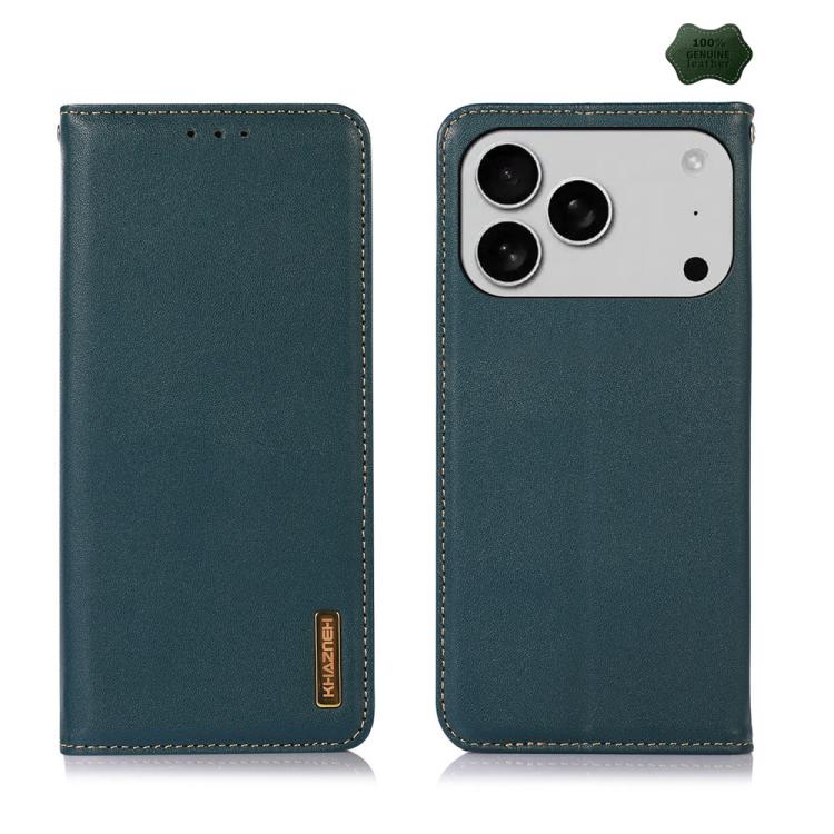 KHAZNEH Nappa Top Layer Cowhide Leather Phone Case, For iPhone 17 Pro Max, For iPhone 17 Pro, For iPhone 17, For iPhone Air, For iPhone 16e, For iPhone 16 Pro Max
