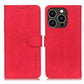 KHAZNEH Retro Texture Leather Phone Case, For iPhone 17 Pro Max, For iPhone 17 Pro, For iPhone 17, For iPhone Air, iPhone 16e, For iPhone 16 Pro Max