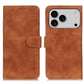 KHAZNEH Retro Texture Leather Phone Case, For iPhone 17 Pro Max, For iPhone 17 Pro, For iPhone 17, For iPhone Air, iPhone 16e, For iPhone 16 Pro Max