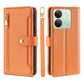 Sheep Texture Cross-body Zipper Wallet Leather Phone Case, For Infinix Hot 40i, For Infinix GT 10 Pro 5G, For Infinix Smart 7 HD, For Infinix Note 30 VIP 5G