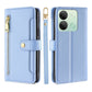 Sheep Texture Cross-body Zipper Wallet Leather Phone Case, For Infinix Hot 40i, For Infinix GT 10 Pro 5G, For Infinix Smart 7 HD, For Infinix Note 30 VIP 5G