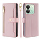 Sheep Texture Cross-body Zipper Wallet Leather Phone Case, For Infinix Hot 40i, For Infinix GT 10 Pro 5G, For Infinix Smart 7 HD, For Infinix Note 30 VIP 5G