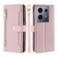 Sheep Texture Cross-body Zipper Wallet Leather Phone Case, For Infinix Hot 40i, For Infinix GT 10 Pro 5G, For Infinix Smart 7 HD, For Infinix Note 30 VIP 5G