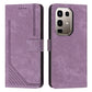 Skin Feel Stripe Pattern Leather Phone Case with Lanyard, For Infinix Smart 10 4G, For Infinix GT 30 Pro, For Infinix Note 50s, For Infinix Note 50x