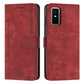 Skin Feel Stripe Pattern Leather Phone Case with Lanyard, For Infinix Smart 10 4G, For Infinix GT 30 Pro, For Infinix Note 50s, For Infinix Note 50x