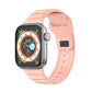 Dot Texture Fluororubber Watch Band, For Apple Watch Ultra 2 49mm, For Apple Watch 8 45mm, For Apple Watch SE 2022 40mm, For Apple Watch 9 45mm
