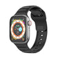 Dot Texture Fluororubber Watch Band, For Apple Watch Ultra 2 49mm, For Apple Watch 8 45mm, For Apple Watch SE 2022 40mm, For Apple Watch 9 45mm