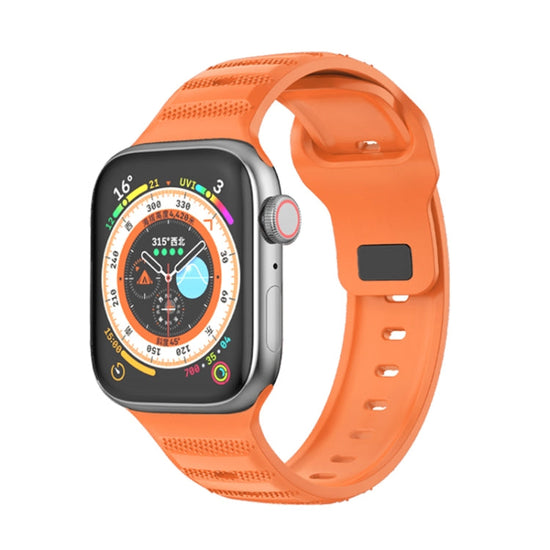 Dot Texture Fluororubber Watch Band, For Apple Watch SE 40mm, For Apple Watch SE 44mm, For Apple Watch 6 40mm, For Apple Watch 6 44mm