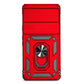 For Google Pixel 7a Sliding Camshield Holder Phone Case(Red)