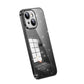 For iPhone 14 Plus SULADA Electroplated Transparent Glittery TPU Phone Case(Black)