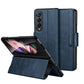 SULADA All-inclusive Magnetic Snap Flip Leather Phone Case, For Samsung Galaxy Z Fold2 / W21