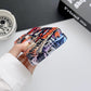 For iPhone 12 Pro Max Painted Pattern Precise Hole PC Phone Case(Working Comics)