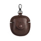 Leather TWS Earphone Protective Case with Hook, For Bose QuietComfort Earbuds II
