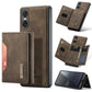 DG.MING M2 Series 3-Fold Multi Card Bag + Magnetic Phone Case, For Sony Xperia 10 VI, For Sony Xperia 1 VI, For Sony Xperia 1 V, For Sony Xperia 10 V