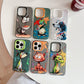 Animal Pattern Oil Painting Series PC + TPU Phone Case, For iPhone 13 Pro Max