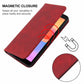 For ZTE Blade A31 Plus Magnetic Closure Leather Phone Case(Red)