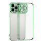 For iPhone 15 Pro Electroplating TPU Phone Case(Grenn)