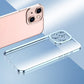 For iPhone 15 Pro Electroplating TPU Phone Case(Black)