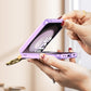 For Samsung Galaxy Z Flip5 GKK Ultra-thin Z Ring Holder Leather Phone Case(Matcha Green)
